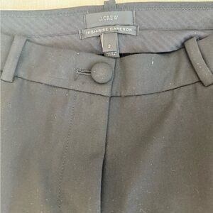 J.Crew High-Rise Cameron Charcoal Trousers
